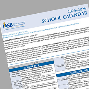 2025-2026 Annual School Calendar Posted