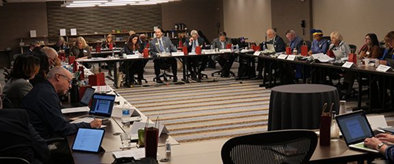 The Board met again on Sunday, November 19, for its reorganizational meeting.